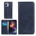 Miniatyrbillede 1 af 2: Wallet-style ægte Læder Flipcase til Xiaomi Mi 11 Lite 5G / Mi Lite - Blå Blue