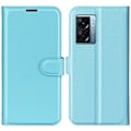 Miniatyrbild 1 av 2: Classic Oppo A57 (2022) fodral - Blå Blå