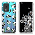 Miniatyrbillede 1 af 2: Deco Samsung Galaxy S20 Ultra cover - Pandaer Black