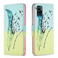 Pikkukuva 1 / 2: Wonderland ZTE Blade A51 flip kuoret - Sulka Green