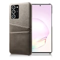 Miniatyrbillede 1 af 2: Dual Card Etui Samsung Galaxy Note 20 - Grå Silver grey