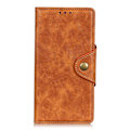 Miniatyrbillede 2 af 2: Alpha Motorola Moto G52 læder flip etui - Brun Brown