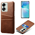 Miniatyrbillede 1 af 2: Dual Card OnePlus Nord 2T cover - Brun Brown