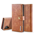 Miniatyrbillede 1 af 2: DG.MING Samsung Galaxy Note 10 Pro 2-in-1 Wallet etui - Brun Brown