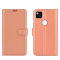 Miniatyrbillede 2 af 2: Classic Google Pixel 4a flip etui - Brun Brown