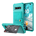 Miniatyrbillede 1 af 2: Samsung Galaxy S10 pung etui - Grøn Green