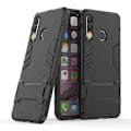 Miniatyrbillede 1 af 2: Huawei P30 Lite hybrid kickstand etui - Sort Black