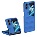 Miniatyrbild 1 av 2: Mjukt greppformat Oppo Find N2 Flip skal - Blå Blå
