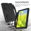 Miniatyrbillede 4 af 5: Huawei MatePad T10 / T10S sødt cover med tommelfinger op-stativ - Sort Black