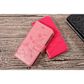 Miniatyrbild 2 av 2: Butterfly läder Samsung Galaxy J3 (2017) fodral - Rosa Rosa