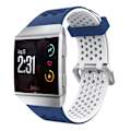 Miniatyrbild 1 av 2: Fitbit Ionic Klockband med hålig design - Blå vit Blå