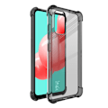 Pikkukuva 1 / 2: IMAK turvatyynyn suojus Samsung Galaxy A32 - Läpinäkyvä Musta Transparent