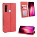 Miniatyrbilde 1 av 2: Bofink Vintage Xiaomi Redmi Note 8 veske - Rød Red