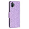 Pikkukuva 6 / 6: Butterfly Samsung Galaxy A04 Läppäkotelo - Violetti Purple