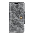 Miniatyrbillede 2 af 2: Sony Xperia 10 Plus tekstureret læder etui - Grå Silver grey