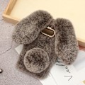 Miniatyrbild 2 av 2: Fluffy Rabbit Samsung Galaxy S10 Plus skal - Brun Brun
