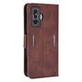 Pikkukuva 2 / 2: Xiaomi Poco F4 GT / Xiaomi Redmi K50 Gaming moderni nahkainen lompakkokotelo - Ruskea Brown
