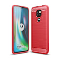Pikkukuva 3 / 3: Carbon Flex Motorola Moto G9 Play kotelot - Punainen Red