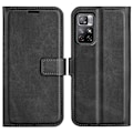 Miniatyrbillede 1 af 2: Læderetui med Pung til Xiaomi Redmi Note 11T 5G / Note 11s 5g - Sort Black