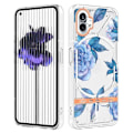 Pikkukuva 1 / 6: Super Slim And Durable Softcover For Nothing Phone (1) - Hc003 Sininen Peony Blue