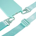 Miniatyrbillede 2 af 2: Tyndt TPU etui med mat finish og justerbar strop til iPhone 12/12 Pro - Lysegrøn Green