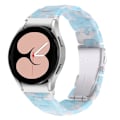 Miniatyrbillede 2 af 2: Samsung Galaxy Watch 5 / 5 Pro urrem i resin-stil - Himmelblå Blue