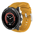 Miniatyrbillede 1 af 2: Suunto 9 erstatnings urrem i silikone der er miljøvenligt - Gul Yellow