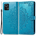 Pikkukuva 1 / 6: Mandala Motorola Edge 30 Neo Läppäkotelo - Sininen Blue