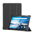 Miniatyrbillede 1 af 2: Lenovo Tab M10 tre-folds læder etui - Sort Black