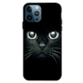 Miniatyrbillede 1 af 2: Stødsikkert beskyttelses iPhone 14 Pro cover - Katteøje Black