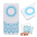 Miniatyrbillede 1 af 2: Asus Zenfone 4 Max 5.2 (ZC520KL) mønstret blød TPU etui - blå Mandala Multicolor