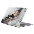 Miniatyrbillede 1 af 2: HAT PRINCE MacBook Pro 14 M1 / M1 Max (A2442, 2021) streamer light pattern style cover - Hvid Og Gyldne Gløder Silver grey
