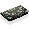 Miniatyrbillede 2 af 2: Butterfly iPhone Xs Max Læderetui - Flerfarvet Multicolor