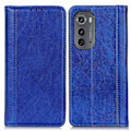 Pikkukuva 1 / 2: Aito nahkakotelo magneettisuljuksella Motorola Moto Edge 2022 - Sininen Blue