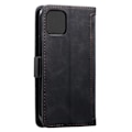 Miniatyrbillede 2 af 2: Surburbian iPhone 12 Mini læder flip etui - Sort Black