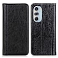 Pikkukuva 1 / 2: Aito nahkakotelo magneettisuljuksella Motorola Edge X30 - Musta Black