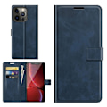 Pikkukuva 1 / 2: Lompakko Nahkakotelo For iPhone 13 Pro - Sininen Blue