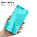 Miniatyrbillede 5 af 6: Mirror Google Pixel 7a Flip Etui - Cyan Green