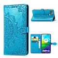 Pikkukuva 1 / 2: Mandala Motorola Moto G9 Power nahkakotelo - Sininen Blue