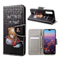 Pikkukuva 1 / 2: Huawei P20 uniikki suojakotelo - Nalle Multicolor