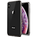 Miniatyrbillede 1 af 2: VRS Design iPhone XS Max krystalkofanger - Metal Sort Black