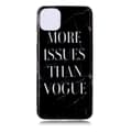 Pikkukuva 2 / 2: Marble iPhone 11 Pro Max kuoret - Sanat Mustalla Multicolor