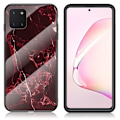 Pikkukuva 1 / 2: Fantasy Marble Samsung Galaxy Note 10 Lite kuoret - Punainen Red