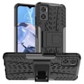 Miniatyrbillede 1 af 2: Offroad Etui Motorola Moto E22 - Sort Black