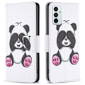 Pikkukuva 1 / 2: Wonderland Samsung Galaxy M23 flip kuoret - Panda White