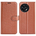 Miniatyrbillede 1 af 6: Klassisk OnePlus 11R / Ace 2 Flip Etui - Brun Brown