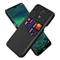 Miniatyrbillede 1 af 2: Bofink Nokia 2.3 Kort Cover - Sort Black