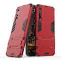 Pikkukuva 1 / 2: Huawei P20 Pro Guard PC TPU Hybrid Puhelin Kuori Kickstand - Punainen Red