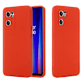 Pikkukuva 2 / 2: Matta nestesilikoninen kuori OnePlus Nord CE 2 5G - Punainen Red