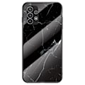 Miniatyrbillede 1 af 2: Fantasy Marble Samsung Galaxy A23 cover - Sort Marmor Black